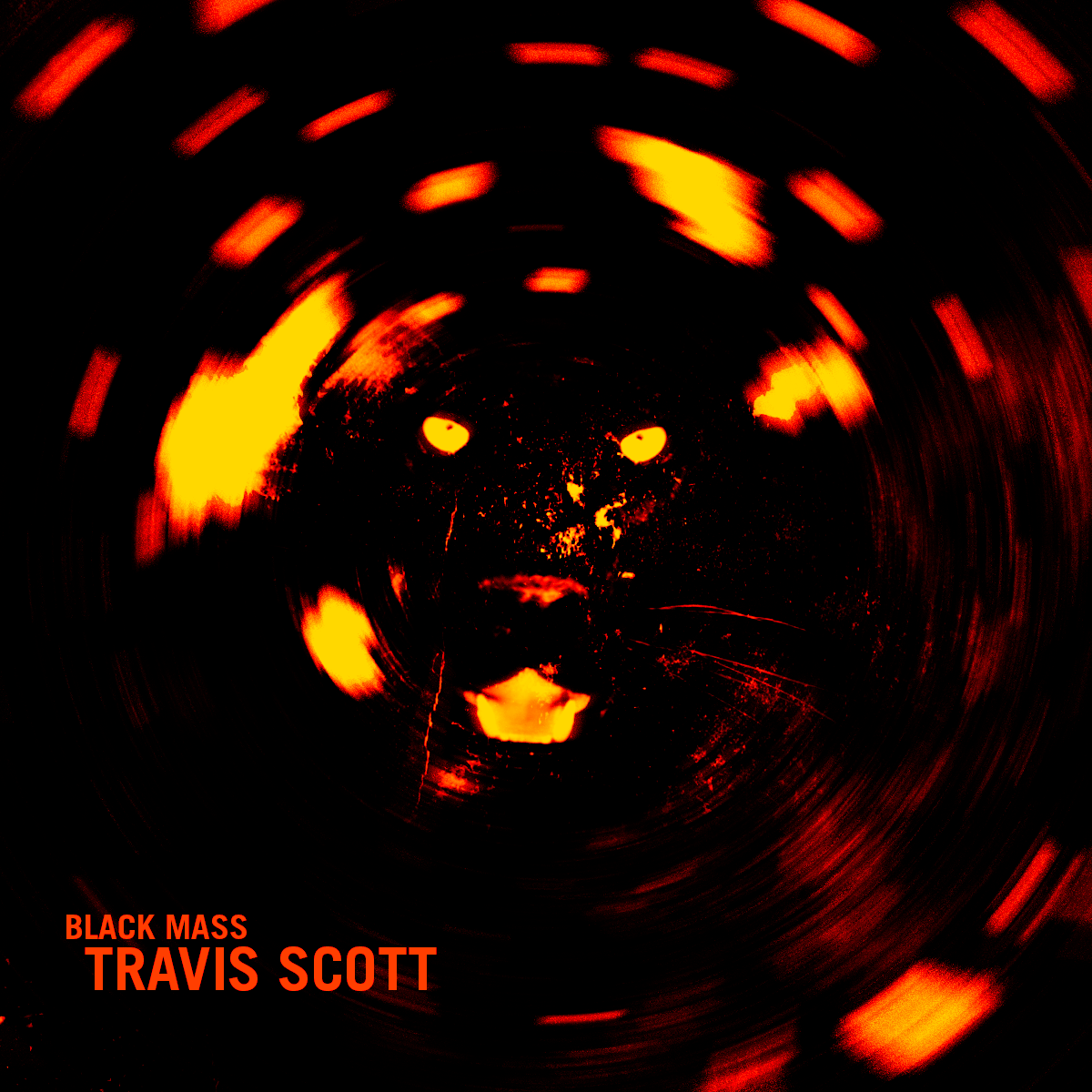 Travis Scott - Black Mass / art by me /